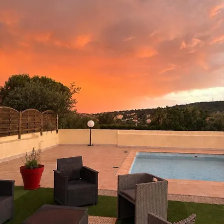 Maison Familiale Trois Piscine Privee La Bois D Olivier * Sainte-Maxime